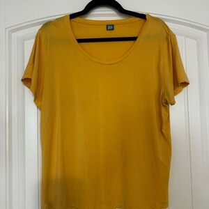 Ripskirt Yellow Women's Top